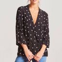 Forever 21 NWT Black Polka Dot Blazer Photo 0