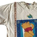 Disney Vintage 90S White Short Sleeve Cropped  Winnie The Pooh Top Medium Photo 7