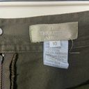 The Territory Ahead  Olive Green Denim Jean Mini Skirt High Rise Women Size 10 Photo 99