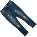 Altar'd State  Medium Wash Distressed High Waisted Stretch Straight Leg Jeans 29 Photo 17