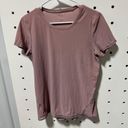 Lululemon  Into the Sun Short Sleeve Powdered Mauve Size Photo 4