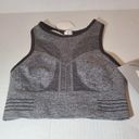 DKNY Grey Black Reversible Sports Bra Photo 1