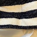 Crown & Ivy  petites navy and cream striped dress Photo 4