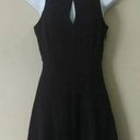 She & Sky NEW Modcloth  Front Keyhole Flared A-line Little Black Dress Small Photo 0