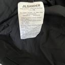 Jil Sander  Ruffles Black Vest Tops Woman 100% Wool Silk Size 38 Rare Photo 6