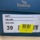 Bueno NIB  YELLOW KATY LEATHER FLATS SZ 39 (9) Photo 6