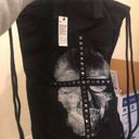 H.I.P. Y2K backspace l black string backpack pop backpack string backpack Photo 1