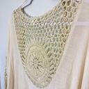 Everleigh NWT Macrame Boho Vest Ivory Sz Small Fringe Hippie Festival Photo 8