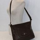 Stone Mountain Vintage  Genuine Leather Dark Brown Shoulder Bag - Large Photo 0