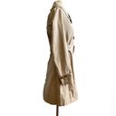 Burberry  Brit Double Breasted Full House Check Lining Kensington Trench Coat Photo 5