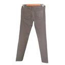 Tripp NYC  Gray Skinny Lowrise Jeans Silver Skull Rivets T Pockets Women’s Size 7 Photo 1