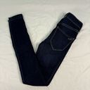 Hollister  Jeans Women Ultra High Rise Jegging Size 23 Dark Wash Stretch Skinny Photo 2