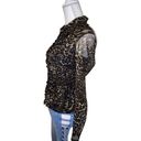 Kay Celine  Leopard Print Ruched Blouse Photo 2