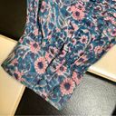 Cleobella Bianca Mini Dress Long Sleeve Floral Boho Ruffle Blue Pink Purple sz L Photo 12