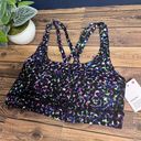 Lululemon Energy Bra Luxtreme NWT Size 4 Black Blue SMMI *Limited Edition* Photo 2