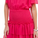 TCEC | Butterfly Sleeve Dress | Magenta | S | CD01775 | Sample Sale Photo 3