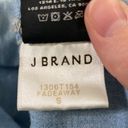 J Brand  fadeaway mandarin collar denim shirt sz S Photo 9