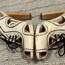 L.A.M.B. Gwen Stefani Cream & Black “Hoshi” Heels | Size 6.5 Photo 4