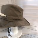 Krass&co Henschel Hat  USA vintage brown Indiana Jones style explorer hat sz women’s M Photo 4