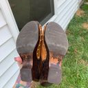 BCBGirls BCBG Girls Clogs size 6 brown wood leather Y2k heeled cute Indy Photo 9