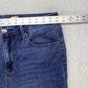 Seven 7 Jeans Womens 10 Tower Straight Crop Blue Jeans Dark Wash Photo 1