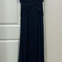 Badgley Mischka  Navy Blue Petunia Gown Size 4 US $795 Photo 5