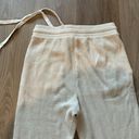 American Eagle Tan Waffle Knit Flare Pants Photo 6