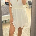 ZARA White Dress Photo 1