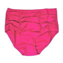 Raisin's  CURVE High-rise Ruched front Costa Swim Solid Pink Bikini Bottom 22W NWT Photo 2