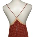 ALC Frank A.L.C. Maxi Dress Strappy Linen Blend Orange Size XS Photo 4