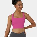 Halara Airy Square Neck Crisscross Cropped Cool Touch Yoga Tank Top-UPF50+ Photo 0