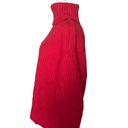 Everlane  The Italian Soft Wool Rib Turtleneck Sweater in Red Large New Womens Photo 6