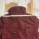 Thread and Supply  Double Breasted Oxblood Peacoat Size Medium Photo 8