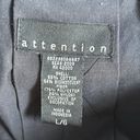 Attention  Black 3/4 Sleeve Rain Jacket Size Large Photo 2