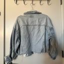 American Eagle Denim Cropped Jean Jacket Photo 2