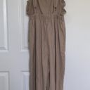 Mable Tan Ruffle Jumper Size M Photo 13