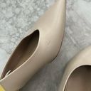 Burberry NEW  Slingback Logo Pumps Low Heel Shoes, Beige Nude, Size EU 37.5 Photo 7