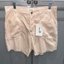 frame denim Frame slouch pocket shorts in wash pink nude size 30 Photo 5