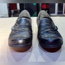 Earth Origins  Roxanne Black Leather Shoes Size 9 Photo 7