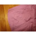 prAna  rose colored denim side zip skirt 10 Excellent 2 pockets Photo 1