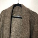 Vince  Wool Cashmere Open Front Shawl Collar Cardigan Brown Women’s Size Small Photo 3