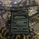 BB Dakota  Gold Metallic Fit Flare Mini Dress Size 6 Sleeveless Photo 8