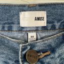 Amuse Society Distressed Medium Wash Jean Shorts Photo 4