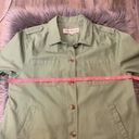 Sebby  Collection cotton canvas utility shacket shirt jacket XL Photo 7