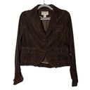 Ralph Lauren  Polo Jeans Co. Brown Corduroy Cropped Blazer/Jacket Size Medium​​​ Photo 0