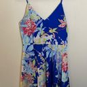 Yumi Kim  Blue Hawaiian Mini Dress Photo 2