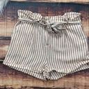 Forever 21 $5 SALE!   Linen Shorts High Waist Paperbag Photo 0