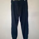 American Eagle  Black Joggers With Cuffed Hems Photo 3