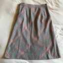 American Vintage Union Made Vintage Wool Plaid Skirt - Size 11-12 Made In USA Photo 2