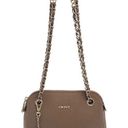 DKNY NWOT  Brown Leather Bryant Park Shoulder Bag Photo 0